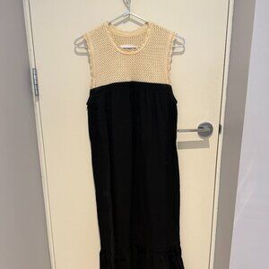 SUNNY mix material dress